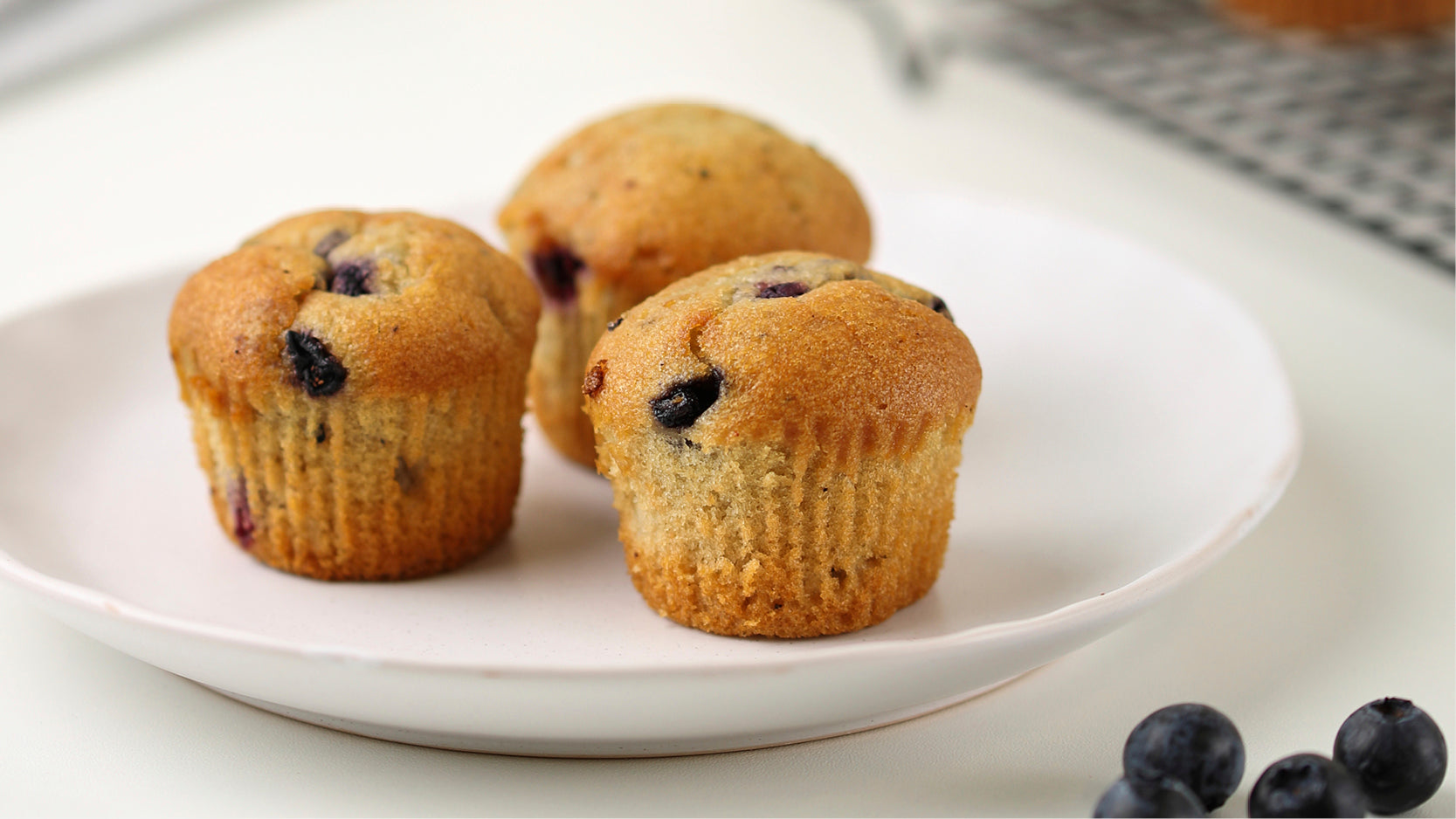 Let's Make Blueberry Muffins